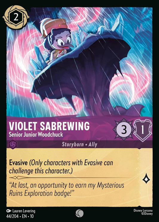 Violet Sabrewing - Senior Junior Woodchuck [010-044]