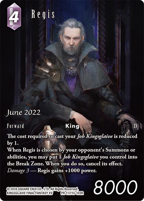 Regis (Full Art) (June 2022) PR-117/15-103R