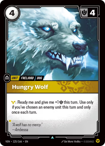 Hungry Wolf [VEN-125U]