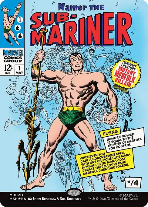 Namor the Sub-Mariner [MSH-391] [M]
