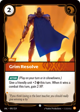 Grim Resolve [UNL-095] [C]