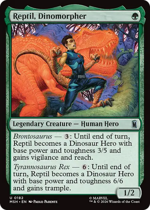 Reptil, Dinomorpher [MSH-182] [U]