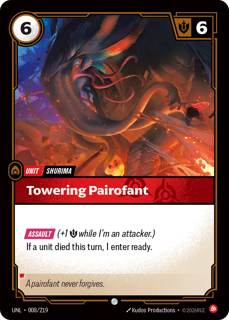 Towering Pairofant [UNL-008] [C]