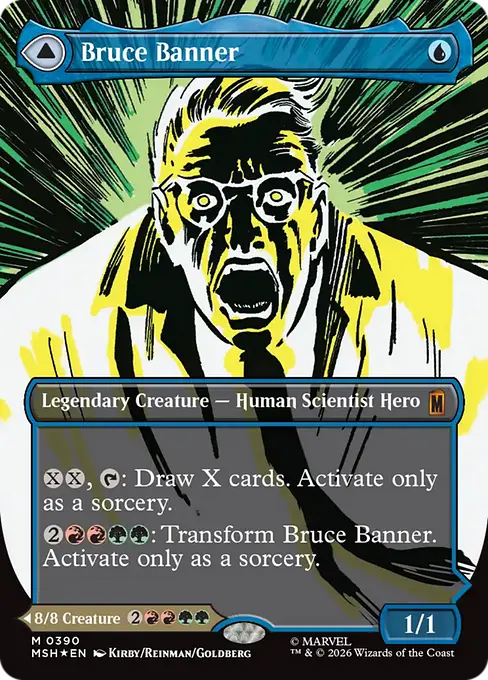 Bruce Banner // The Incredible Hulk [MSH-390] [M]