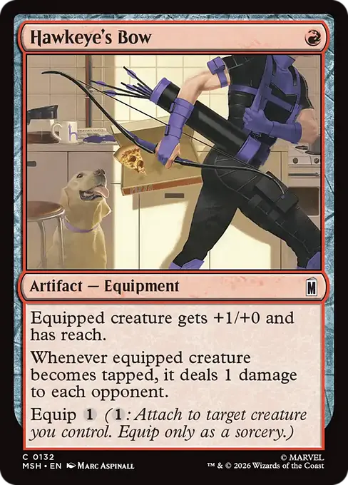 Hawkeye's Bow [MSH-132] [C]