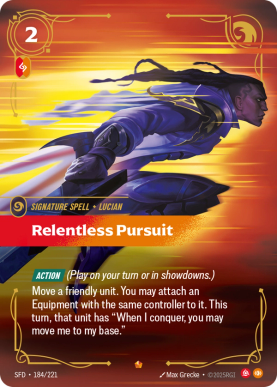 Relentless Pursuit [SFD-184] [E]