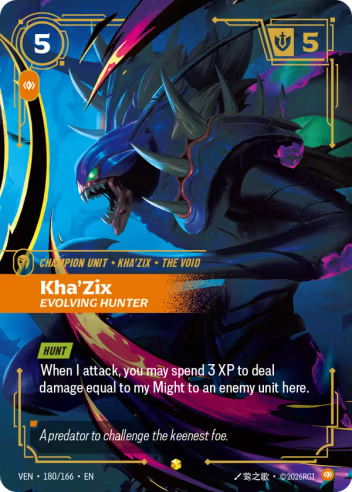 Kha'Zix - Evolving Hunter (Overnumbered) [VEN-180S]