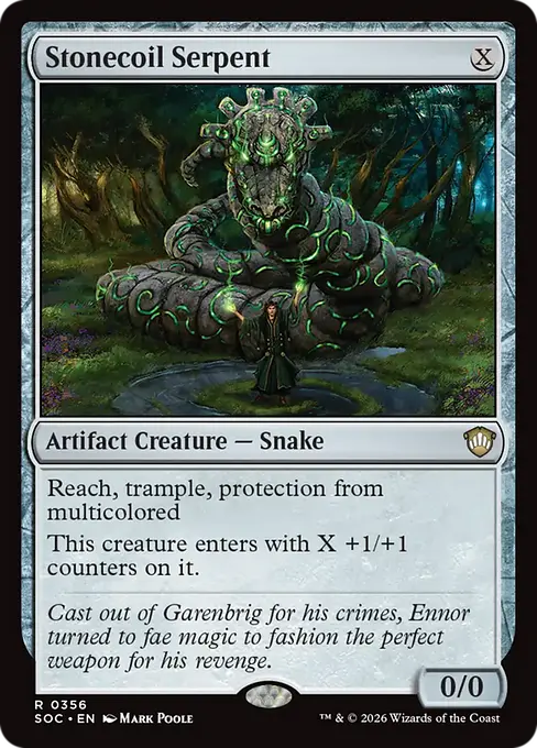 Stonecoil Serpent [SOC-356] [R]
