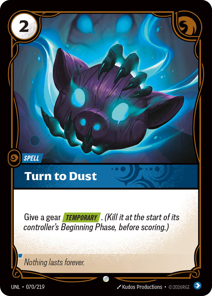 Turn to Dust [UNL-070] [C]