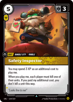 Safety Inspector [UNL-164] [U]