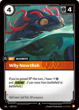 Wily Newtfish [UNL-108] [U]