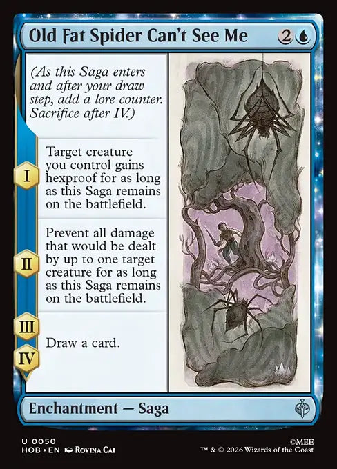 Old Fat Spider Can't See Me [HOB-050] [U]