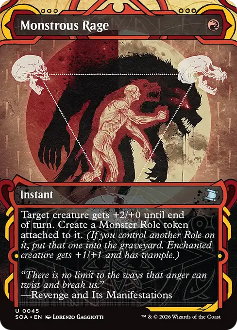 Monstrous Rage [SOA-045] [U]