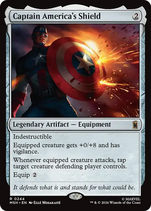 Captain America's Shield [MSH-244] [R]