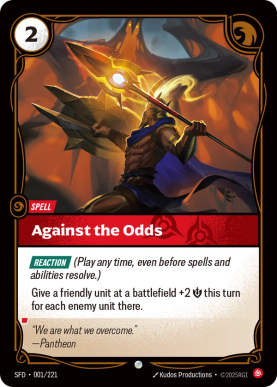 Against the Odds [SFD-001] [C]