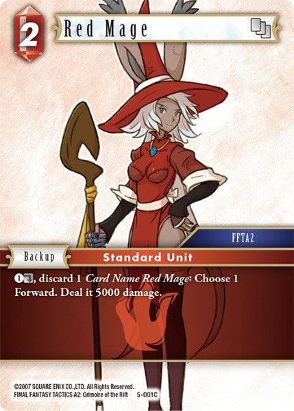 Red Mage (05-001C) [Opus 5]