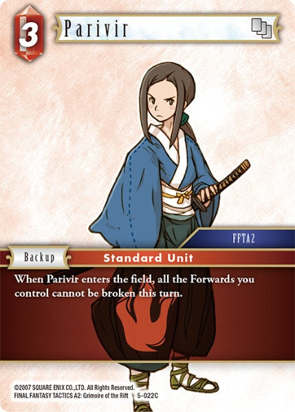 Parivir (05-022C) [Opus 5]