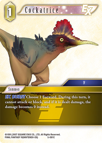 Cockatrice (05-081C) [Opus 5]