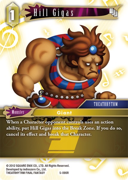 Hill Gigas (05-090R) [Opus 5]