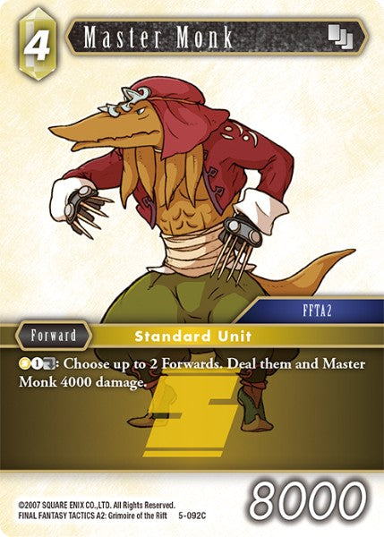 Master Monk (05-092C) [Opus 5]