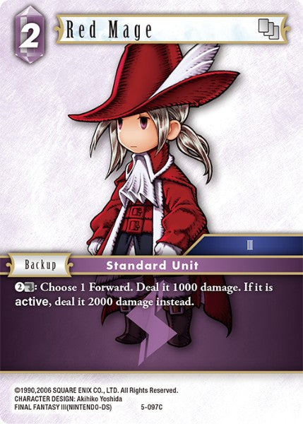 Red Mage (05-097C) [Opus 5]