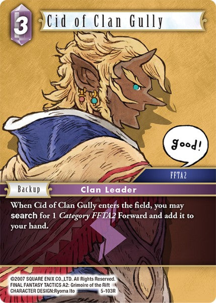 Cid of Clan Gully (05-103R) [Opus 5]