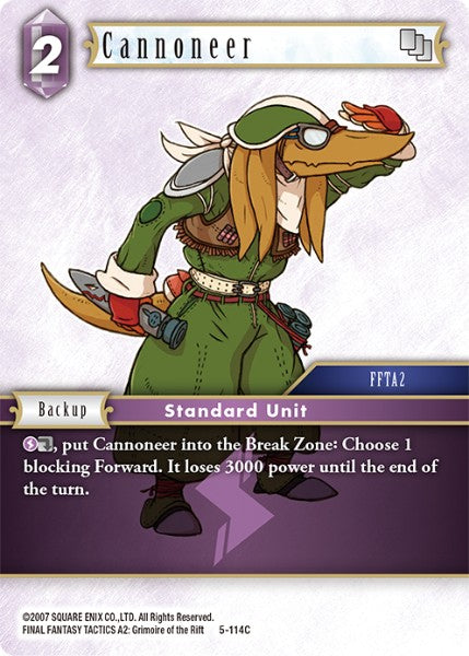 Cannoneer (05-114C) [Opus 5]