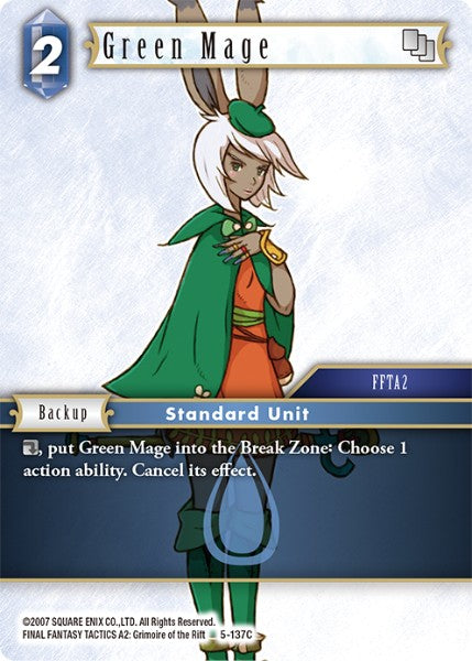 Green Mage (05-137C) [Opus 5]