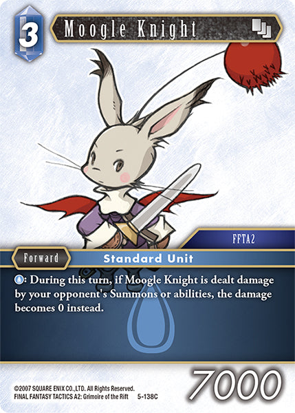 Moogle Knight (05-138C) [Opus 5]