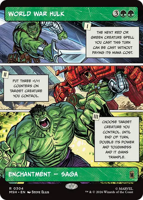 World War Hulk [MSH-304] [R]