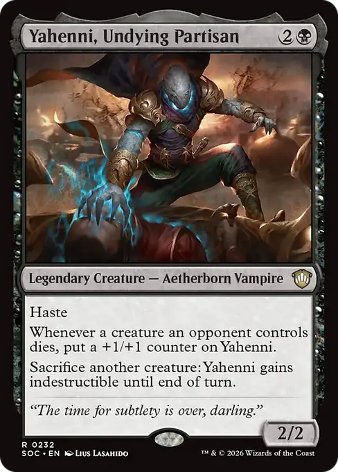Yahenni, Undying Partisan [SOC-232] [R]