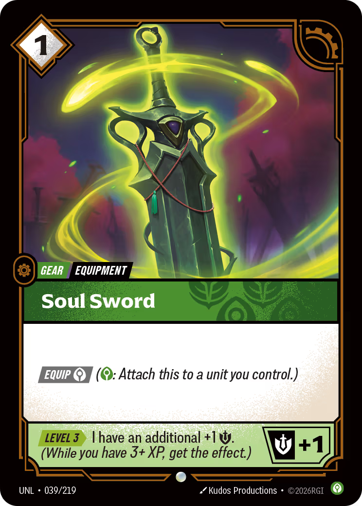 Soul Sword [UNL-039] [C]