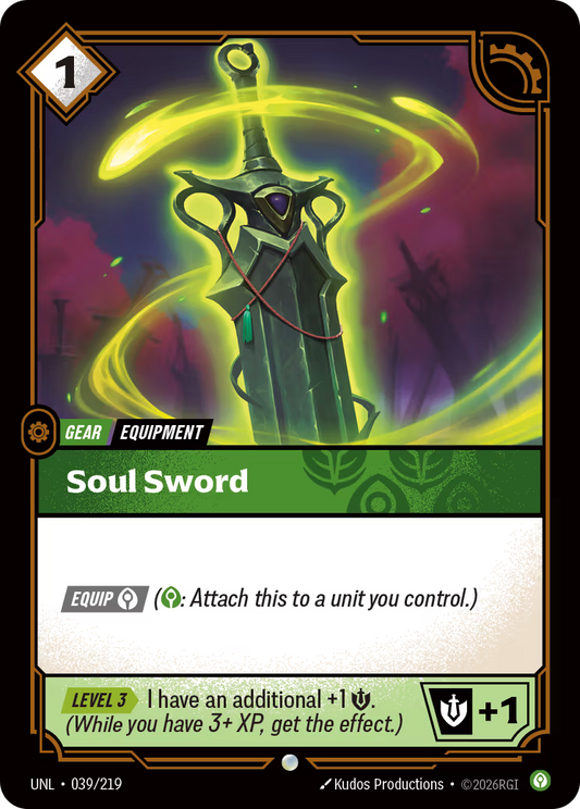 Soul Sword [UNL-039] [C]