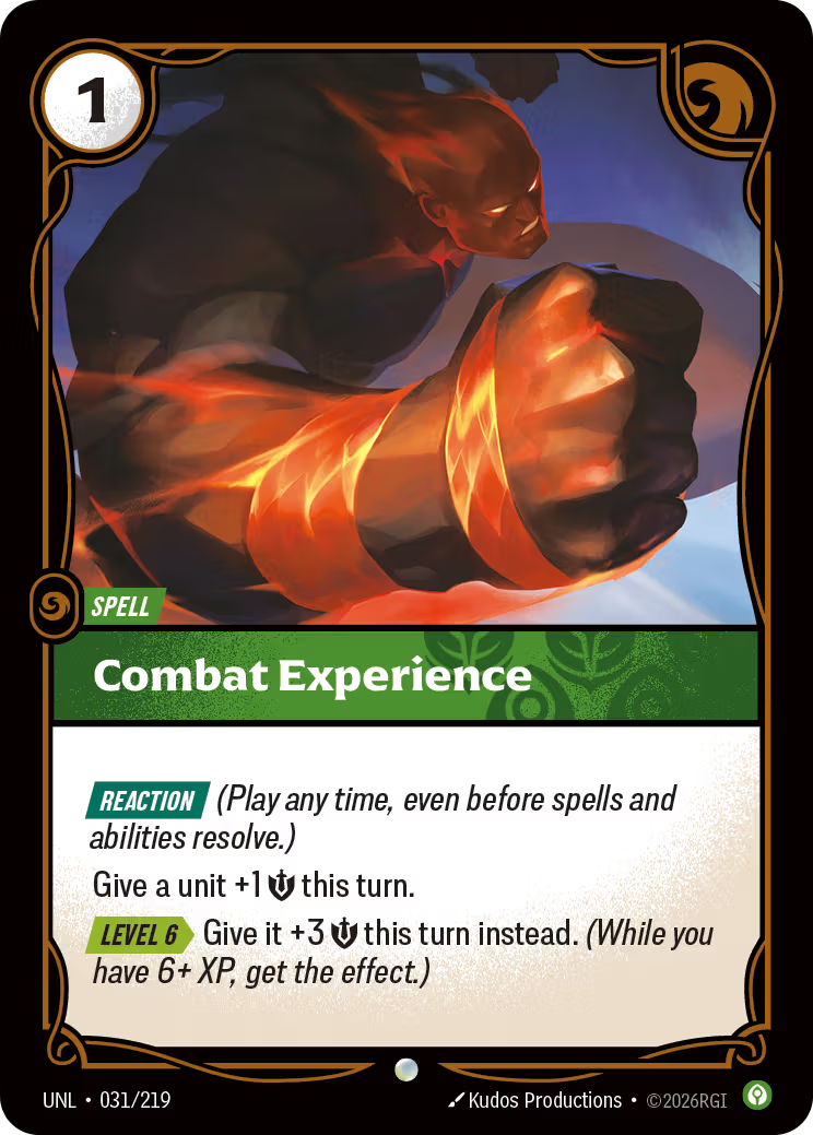 Combat Experience [UNL-031] [C]