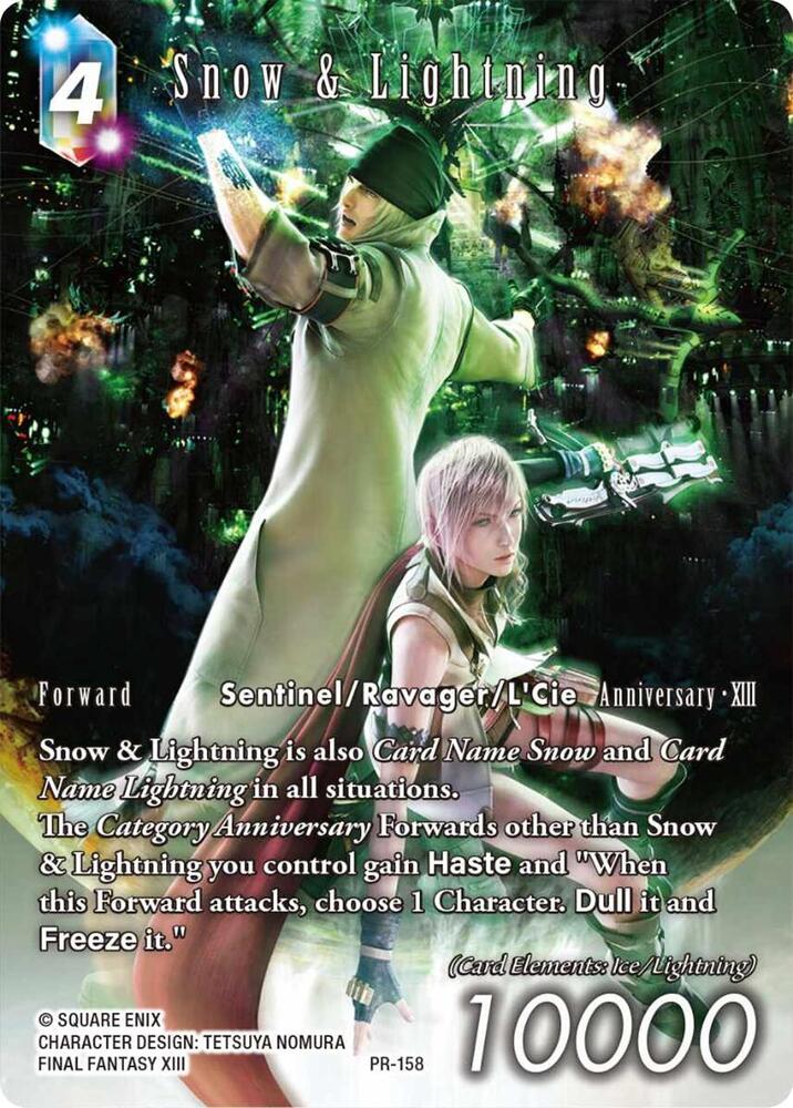 Snow & Lightning (Full Art) PR-156 (Promo)