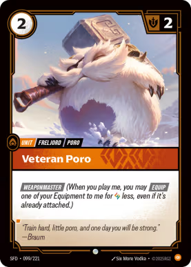 Veteran Poro [SFD-099] [C]