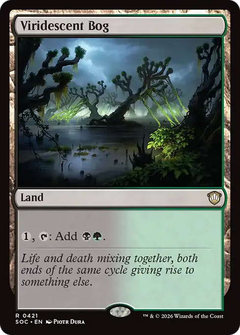 Viridescent Bog [SOC-421] [R]
