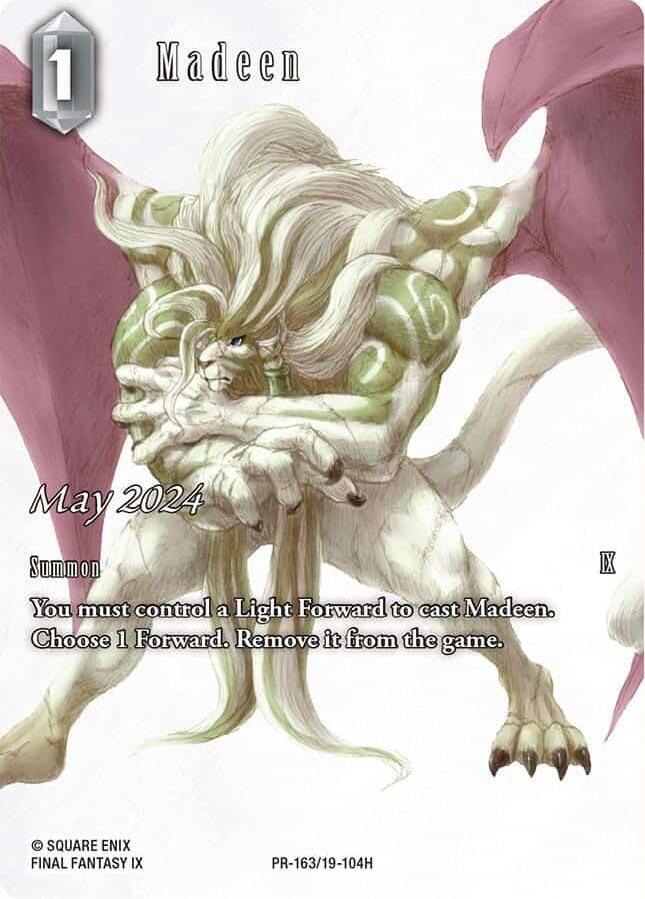 Madeen PR-163/19-104H (Promo) Full art