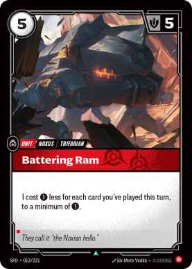 Battering Ram [SFD-012] [U]