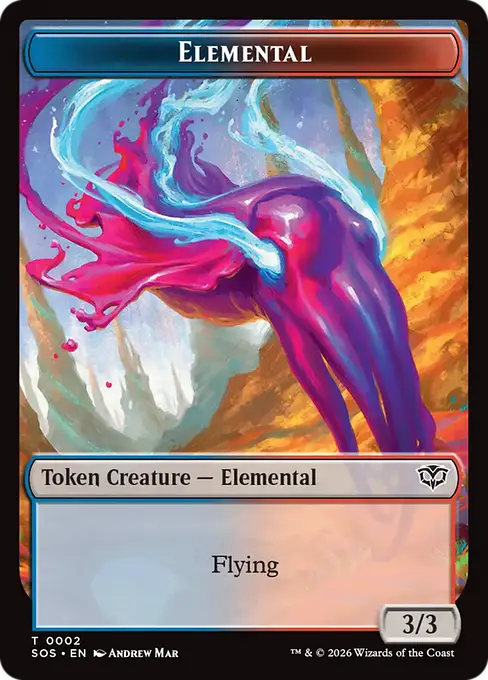 Elemental - Token Creature [TSOS-0002] [C]