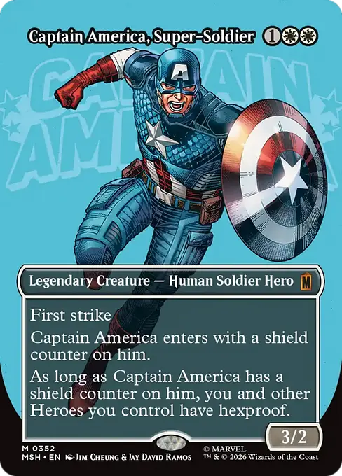Captain America, Super-Soldier [MSH-352] [M]