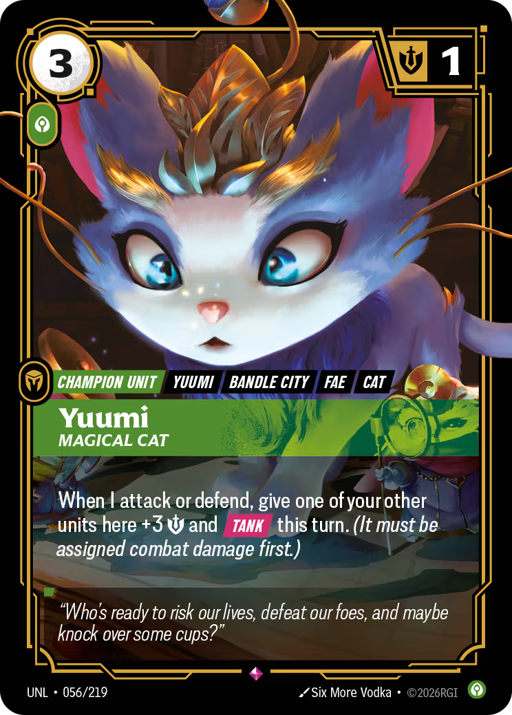Yuumi - Magical Cat [UNL-056] [R]