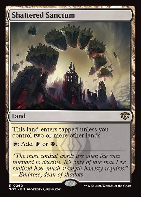 Shattered Sanctum [SOS-260]