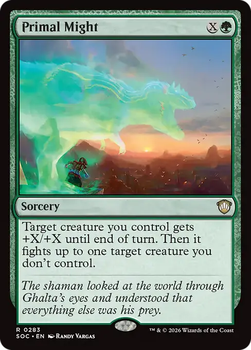 Primal Might [SOC-283] [R]