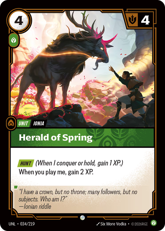 Herald of Spring [UNL-034] [C]