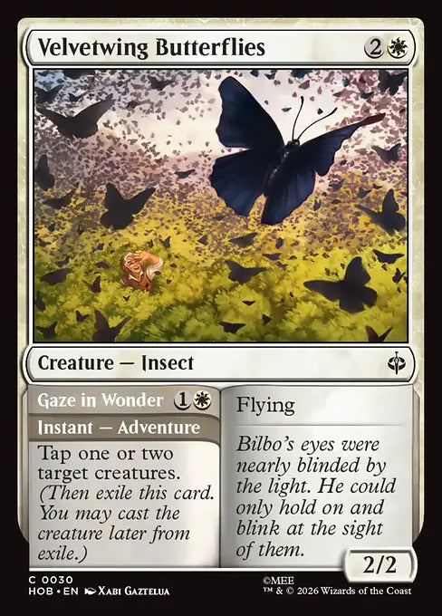 Velvetwing Butterflies // Gaze in Wonder [HOB-030] [C]