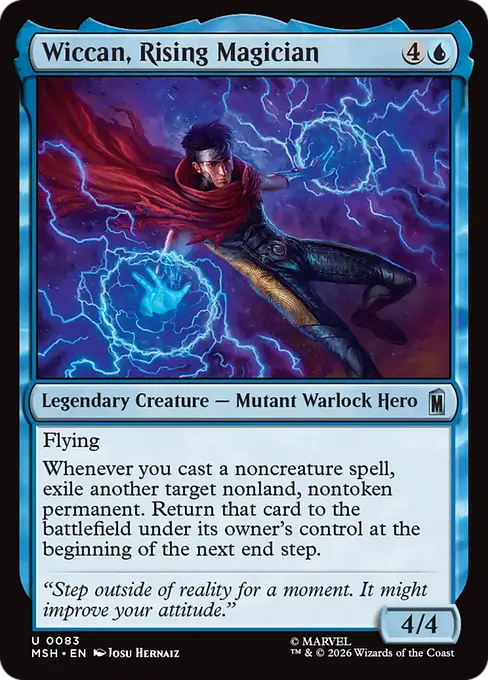 Wiccan, Rising Magician [MSH-083] [U]