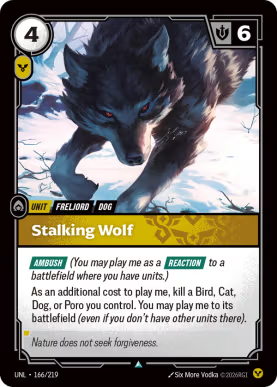 Stalking Wolf [UNL-166] [U]