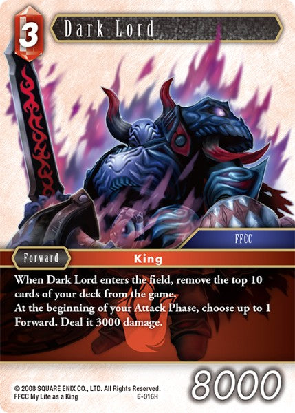 Dark Lord (06-016H) [Opus 6]