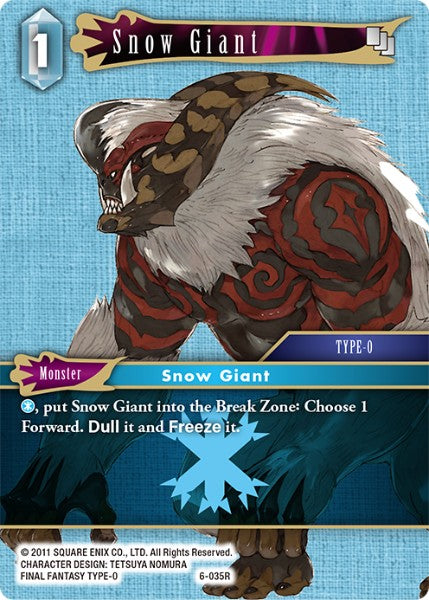 Snow Giant (06-035R) [Opus 6]